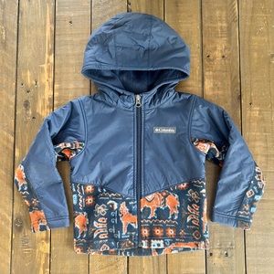 Steens Mountain Overlay fleece hoodie